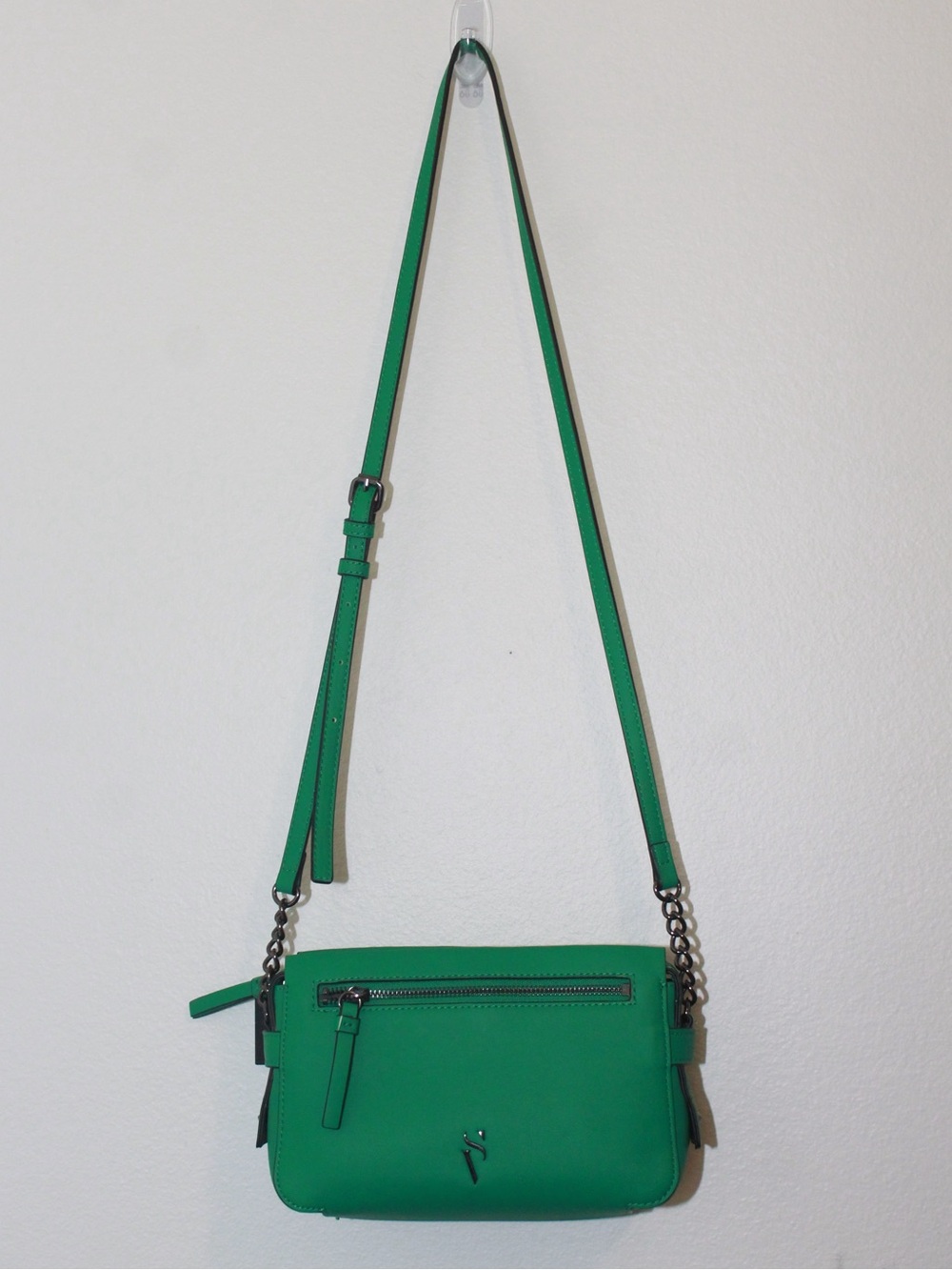 Green Crossbody Shoulder Bag - Women's Everyday Bag